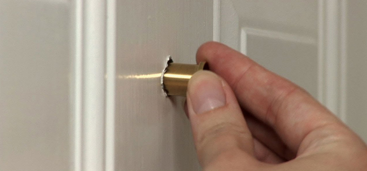 peephole door repair in Cooper City